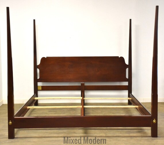 Lexington Mahogany King Bed - Etsy | Etsy (US)