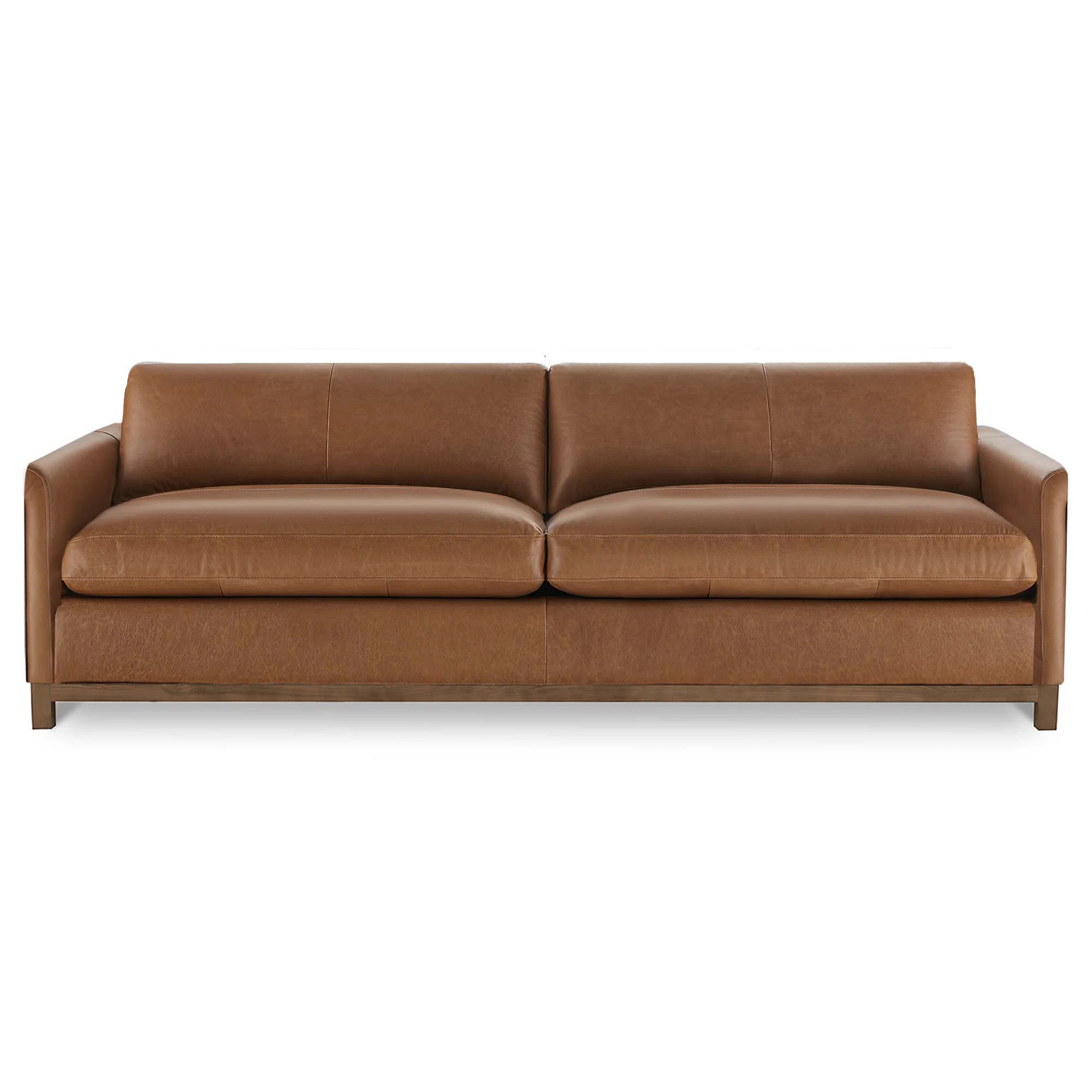 Liz 84" Genuine Leather Sofa | Joss & Main