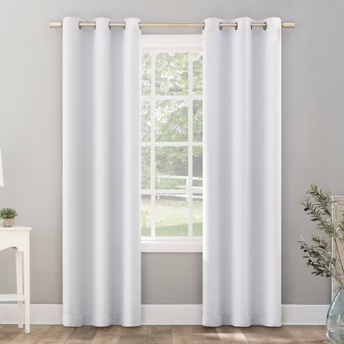Riley Kids' Bedroom Blackout Grommet Top Curtain Panel - Sun Zero | Target