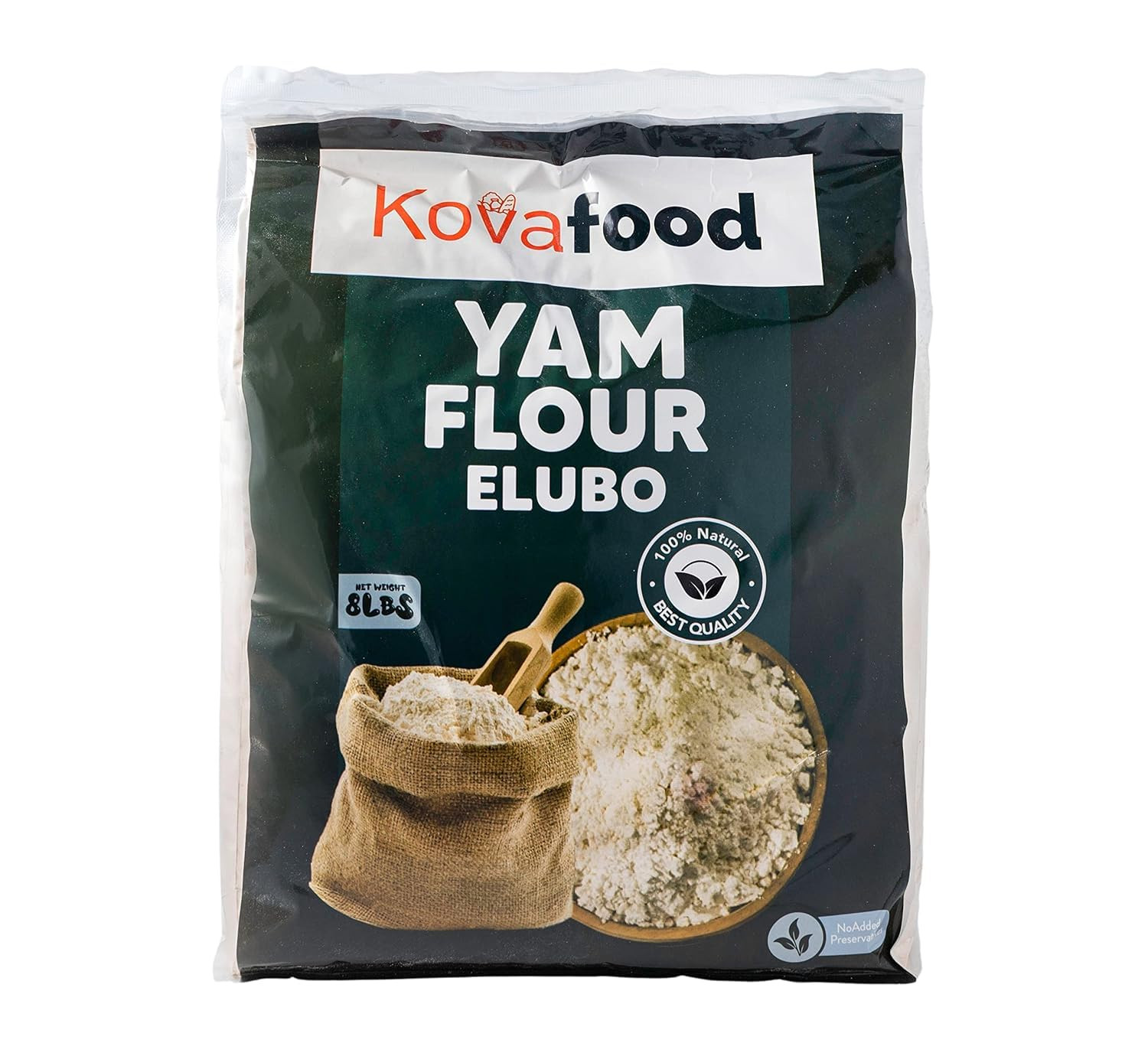 Kovafood Yam Flour, Elubo, Amala 5 Lbs | Amazon (US)