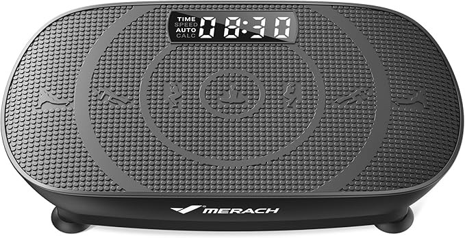 MERACH Vibrationsplatte, Leise und Kompakte Vibrationsplatte für Körperformung und Entspannung ... | Amazon (DE)