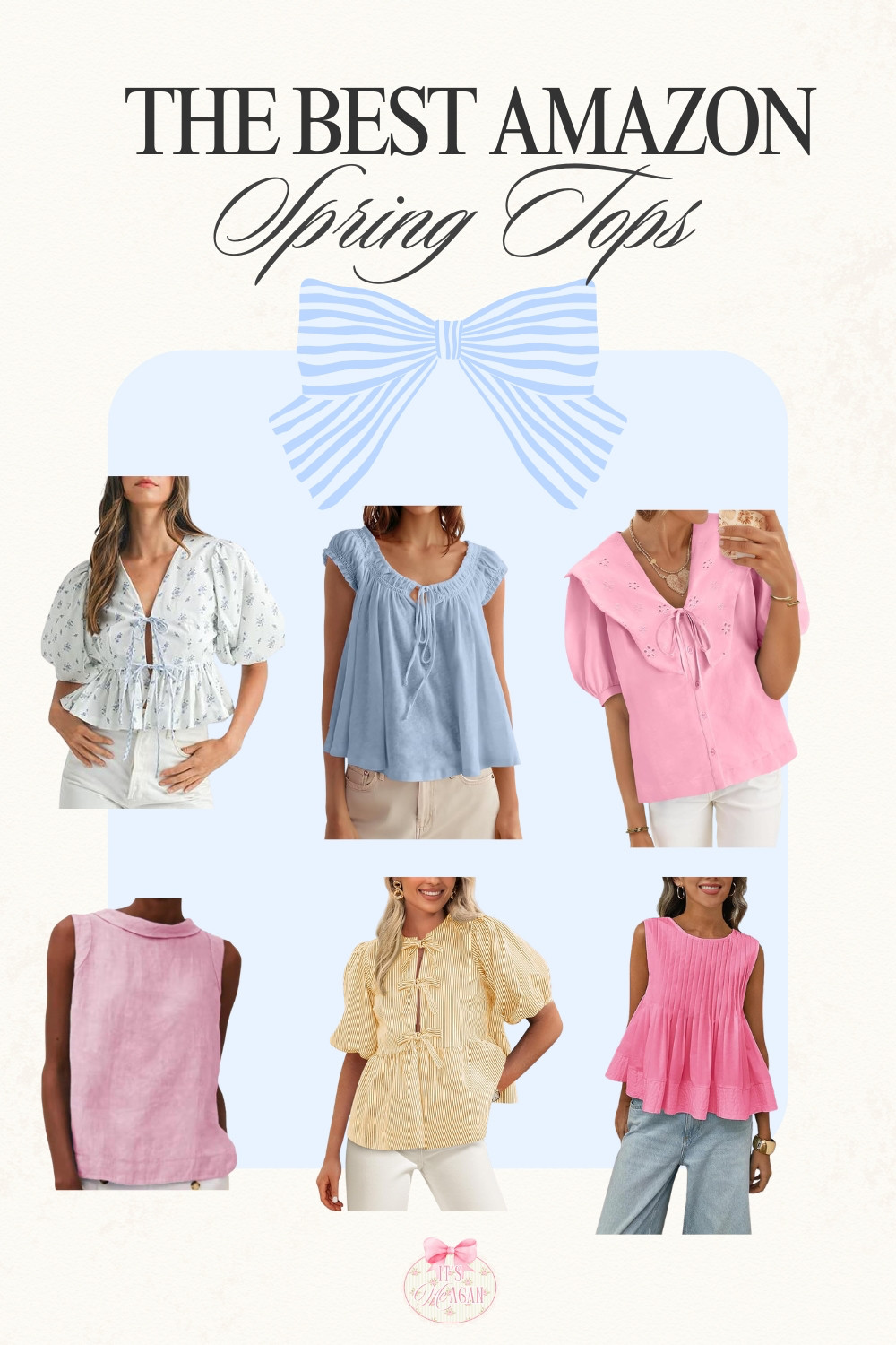 Amazon Spring Tops🌸 
spring fashion trends, cute spring tops, everyday spring style, spring wardrobe refresh, trendy spring looks  

 #LTKdayinmylife #LTKgrwm #LTKootd