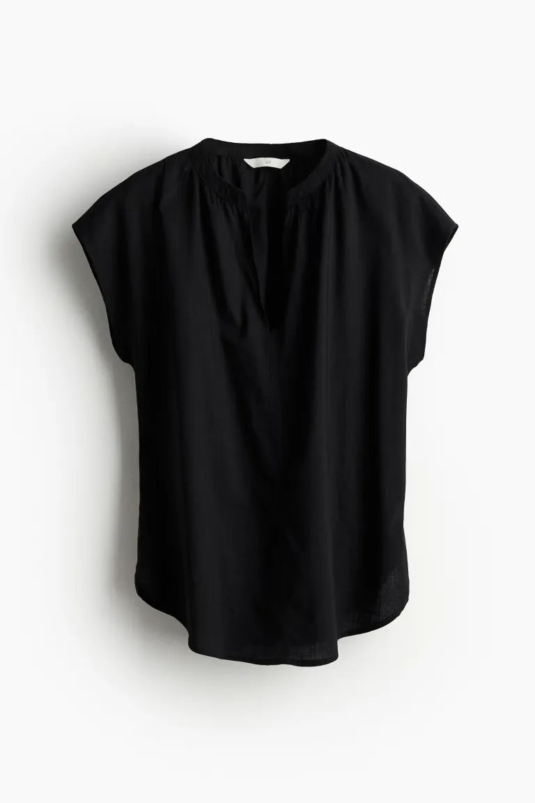 Cap-sleeved Blouse | H&M (US + CA)
