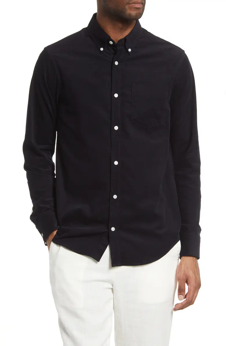 NN07 Levon 5723 Corduroy Button-Down Shirt | Nordstrom | Nordstrom