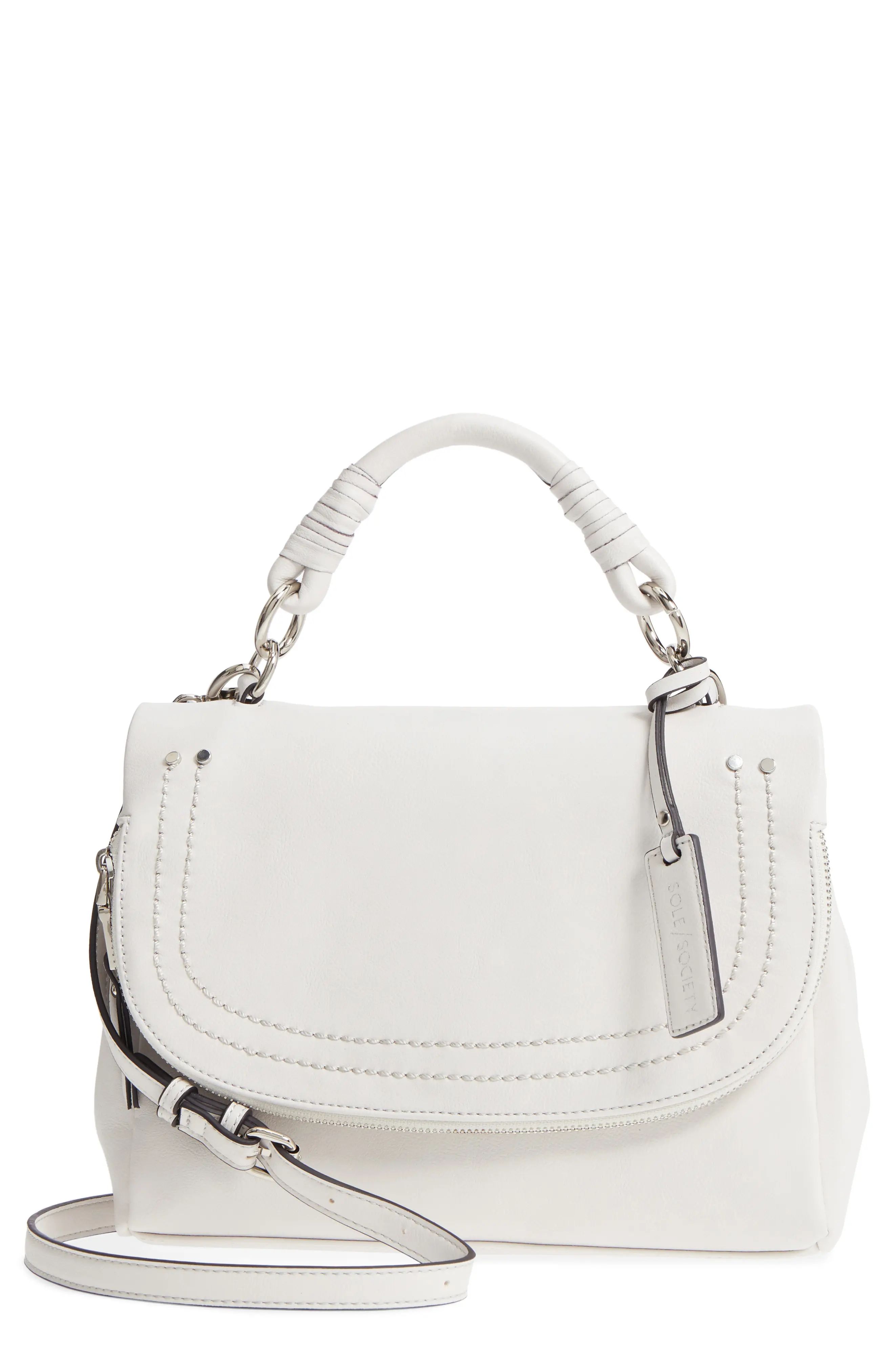 Top Handle Faux Leather Crossbody Bag | Nordstrom