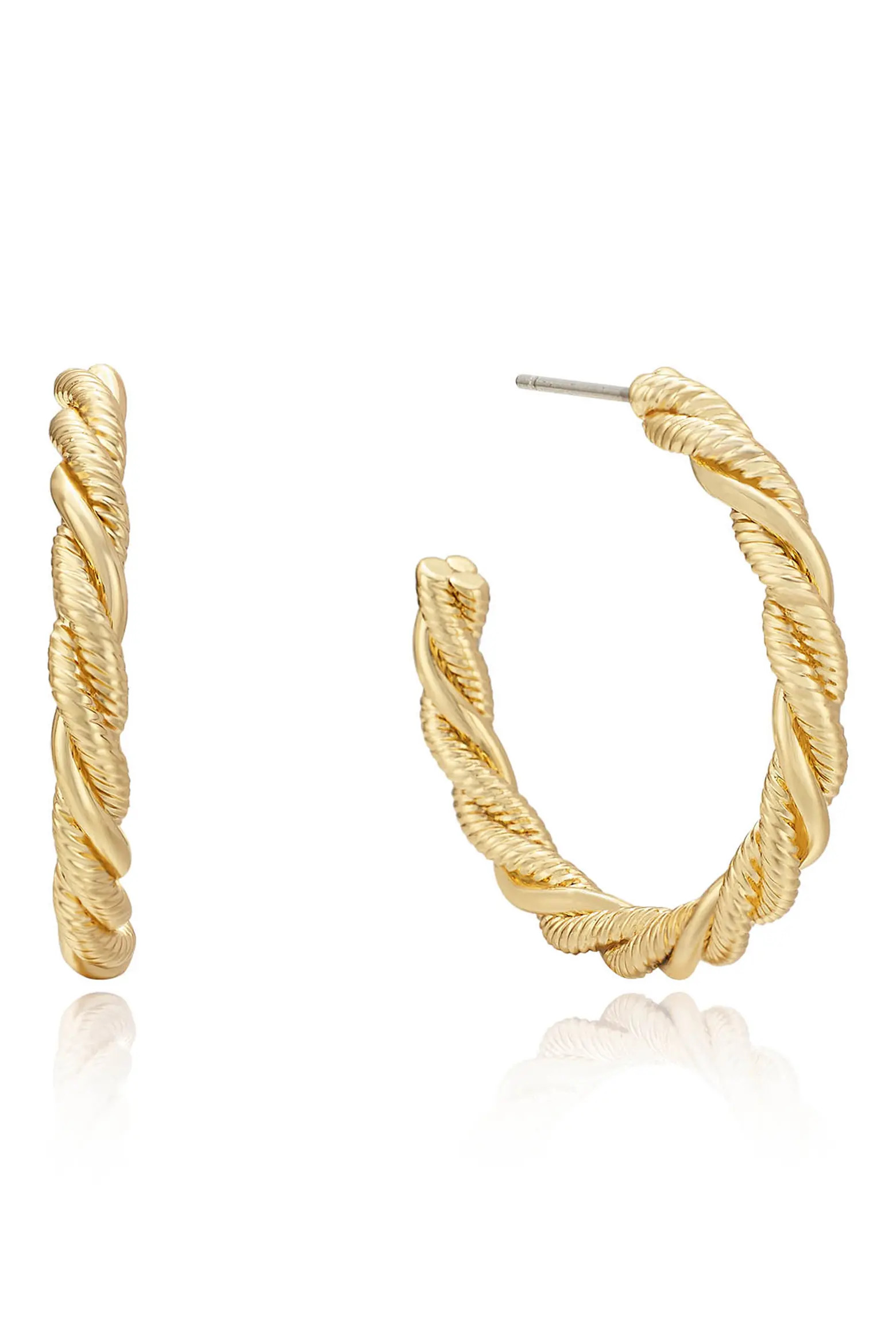 Twist Hoop Earrings (Women) | Nordstrom | Nordstrom