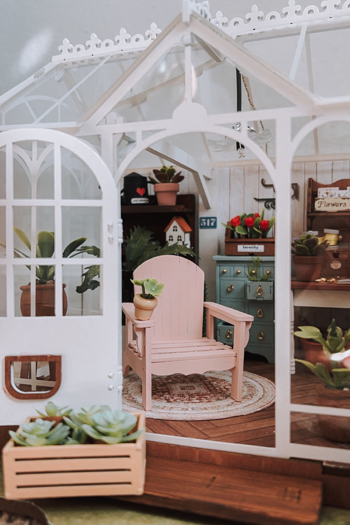 One of my favorite book nook kits! I fully customized this one, and I can’t wait to add my own little plants. 🪴 #booknook #miniatures

#LTKGiftGuide #LTKFindsUnder50