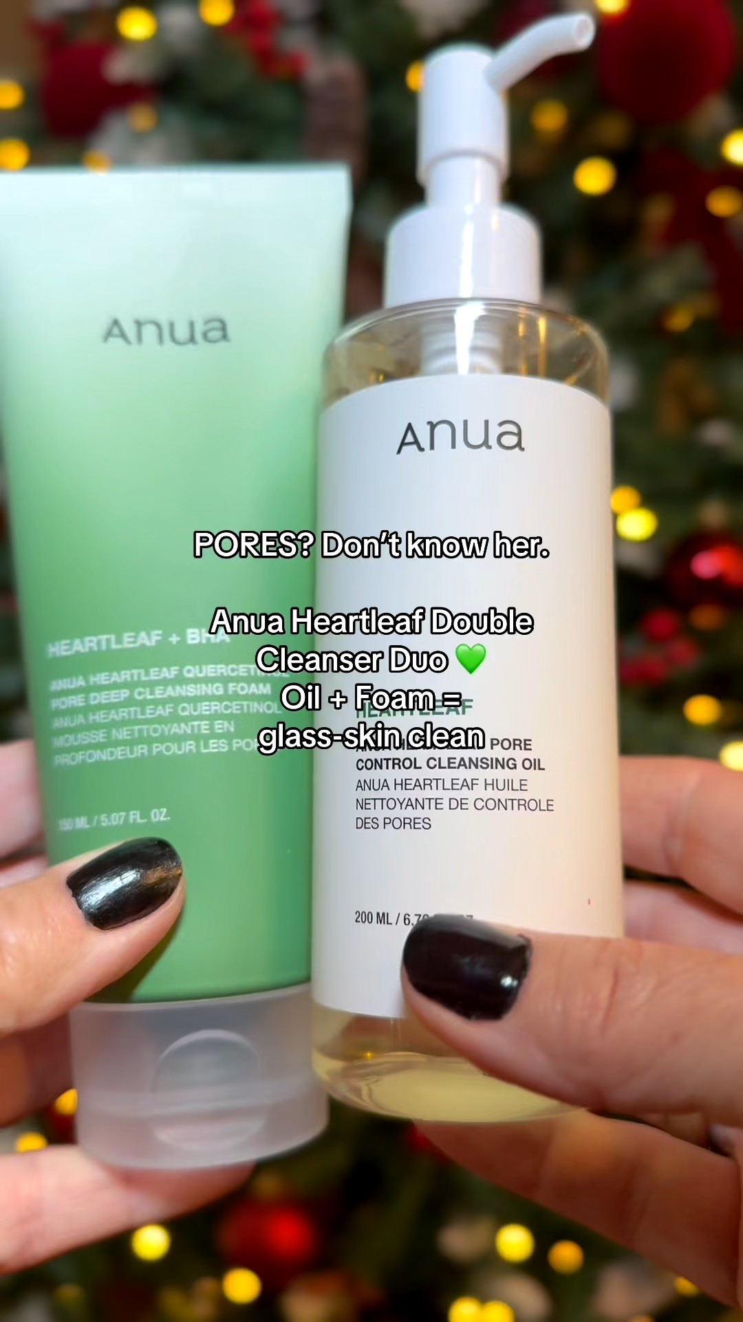 Anua Heart Leaf cleansing foam & oil duo for deep makeup removal, hydration, glowing skin

#LTKGiftGuide #LTKBeauty