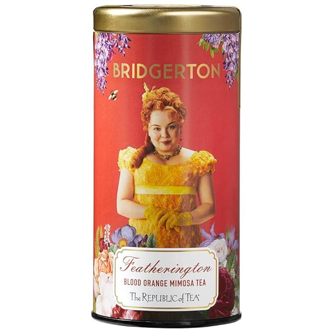 The Republic of Tea - Bridgerton Featherington, Blood Orange Mimosa Tea, 36 Tea Bags | Amazon (US)