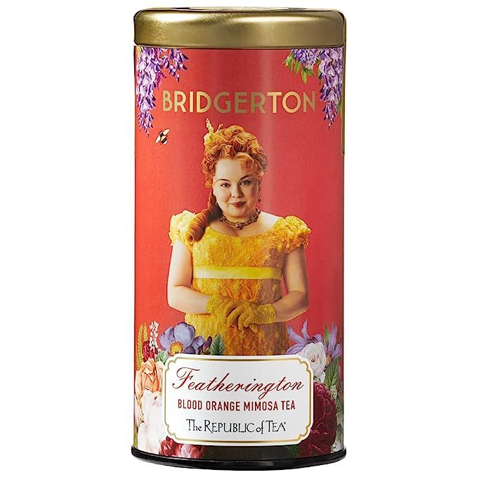 The Republic of Tea - Bridgerton Featherington, Blood Orange Mimosa Tea, 36 Tea Bags | Amazon (US)