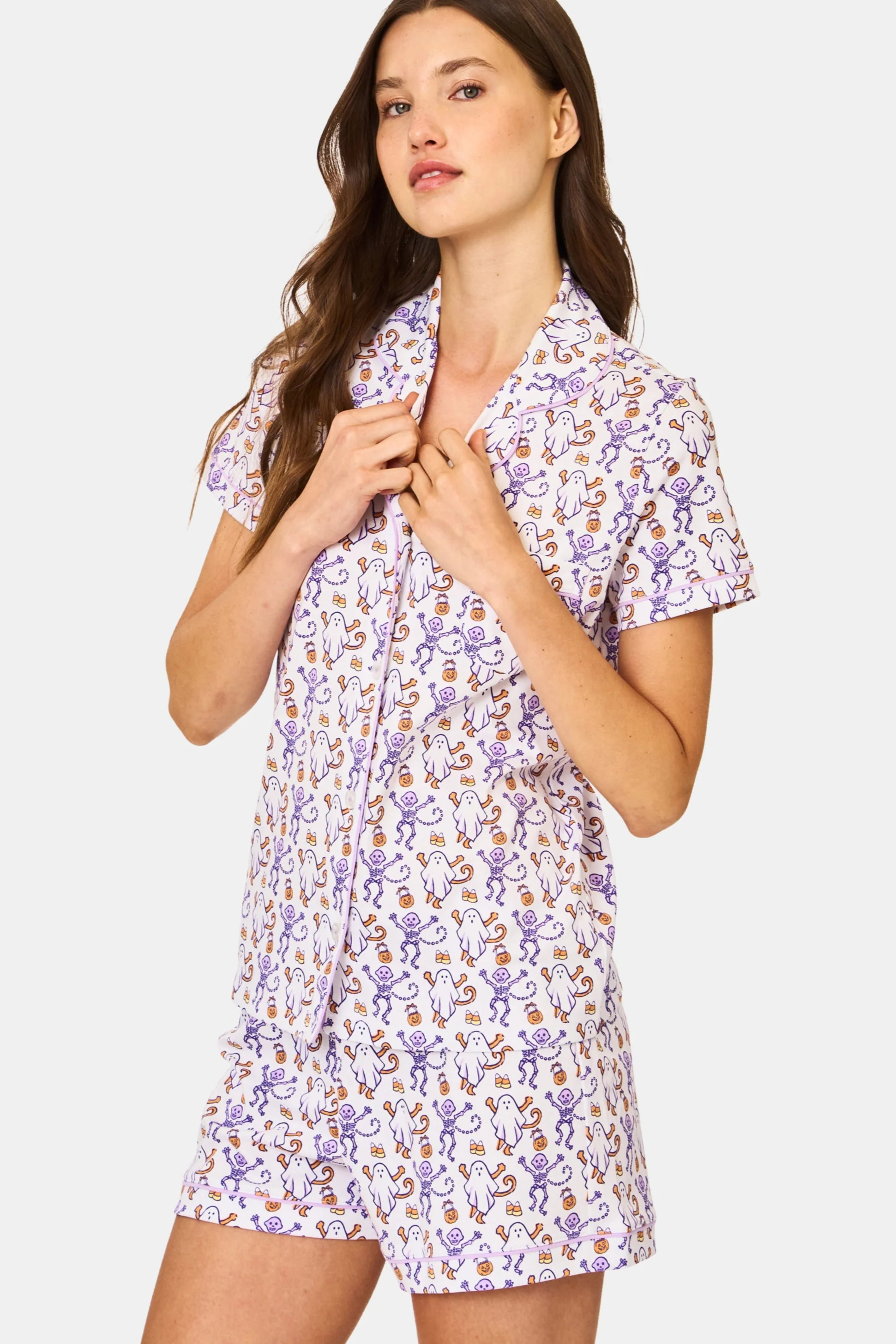 Trick or Treat Polo Pajamas | Roller Rabbit