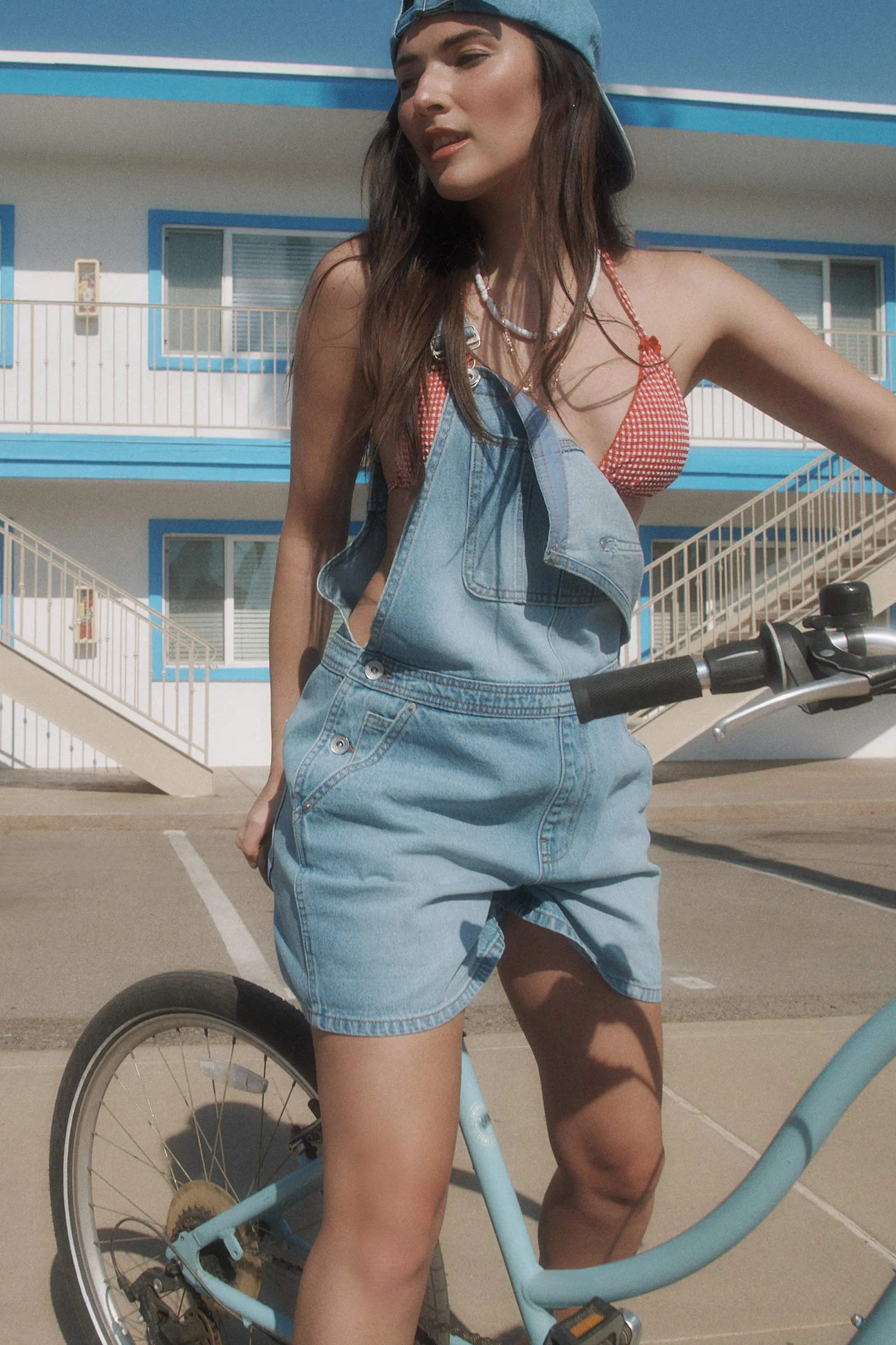 Denim Overall Shorts | Ardene