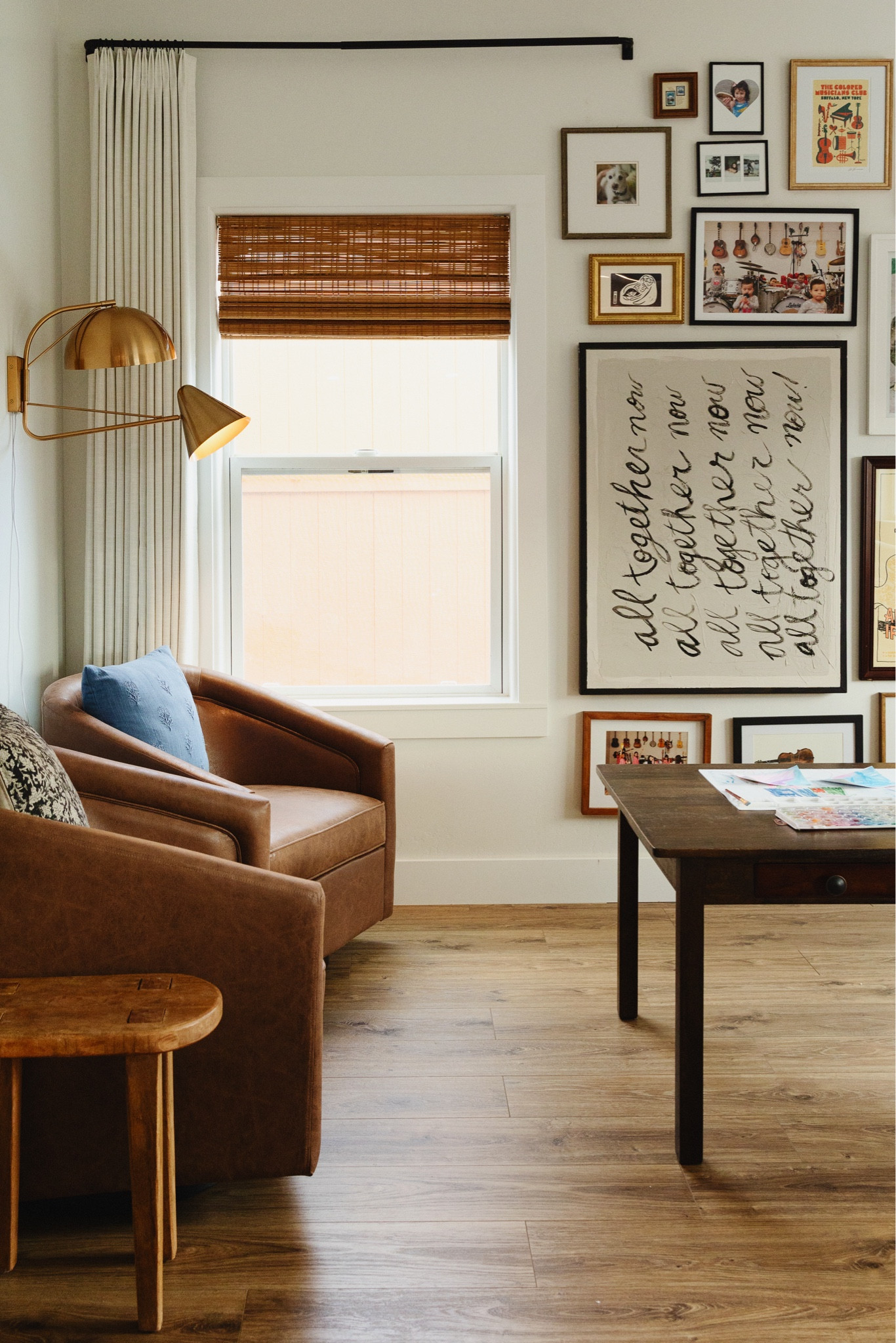 Our living room reveal! I’ve been hoarding this brass swing arm sconce for years and it’s perfect here.

#LTKhome #LTKfamily #LTKkids