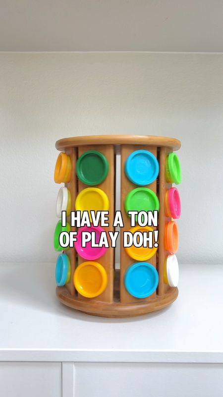 This is a fun way to store your playdoh! Follow for more ways we like to store our kids’ toys. #playdoh #toystorage 

#LTKKids #LTKFindsUnder50 #LTKFamily