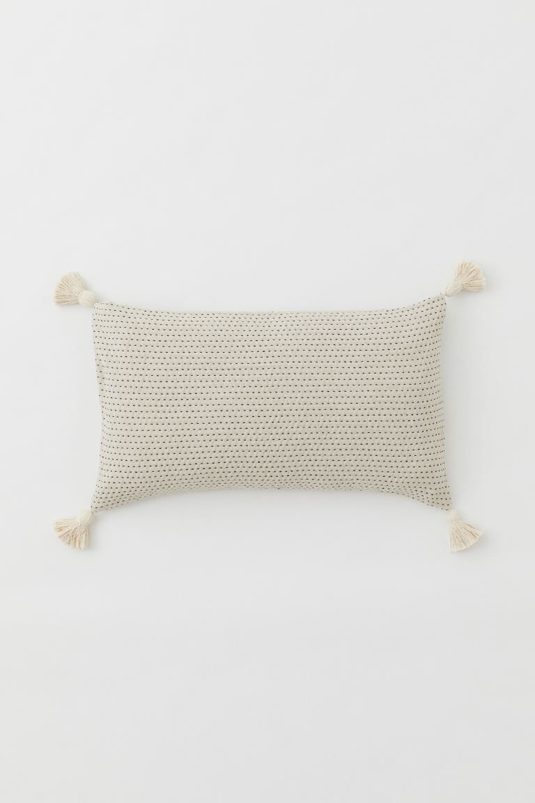 Tasseled Cushion Cover | H&M (US + CA)