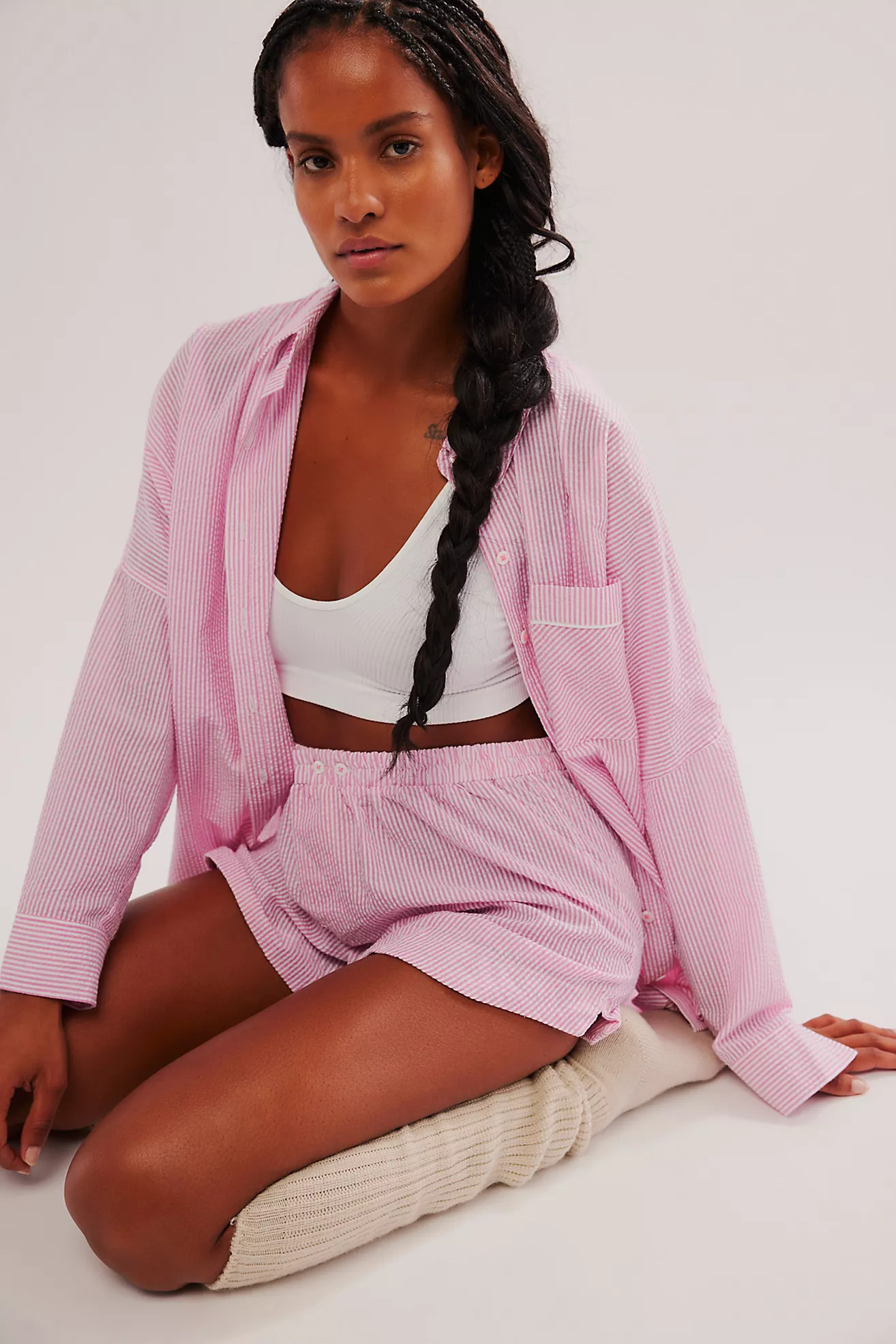 Cloud Nine Lounge Shirt | Free People (Global - UK&FR Excluded)