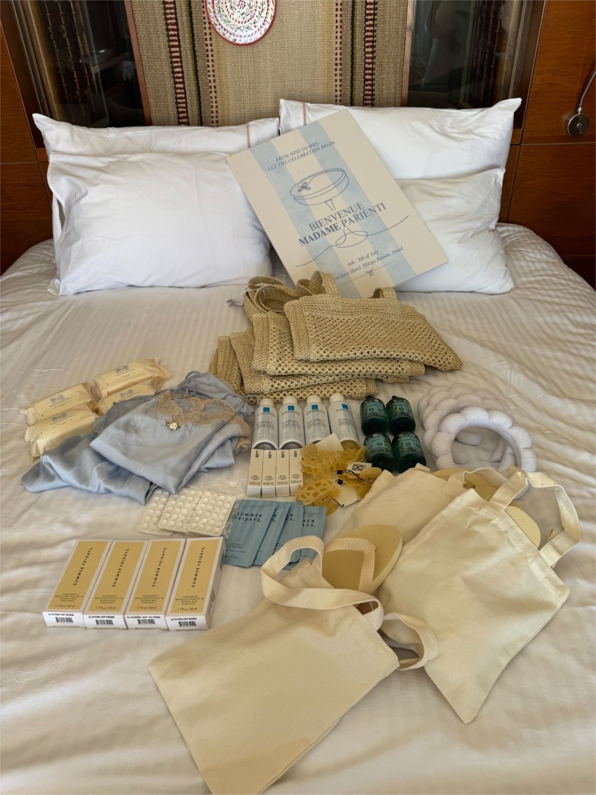 European-inspired bridal welcome bags for the ultimate coastal bachelorette weekend 🤍 Thoughtfully curated with neutral totes, cozy knits, skincare essentials, mini toiletries, spa treats, and chic accessories — everything your bridal party needs for a luxury girls’ getaway. 

Perfect for destination weddings, beach bachelorettes, and soft neutral bridal weekends.

#bridalwelcome #bacheloretteweekend #bridesmaidgifts #bridalparty #destinationwedding #coastalbride #amazonfinds #weddingplanning #bridetobe #bridalweekend #bridesmaidinspo #weddingaesthetic #neutralstyle #luxurybride #amazonmusthaves #bacheloretteinspo #engagedlife #bridevibes #girlsweekend #weddinginspiration