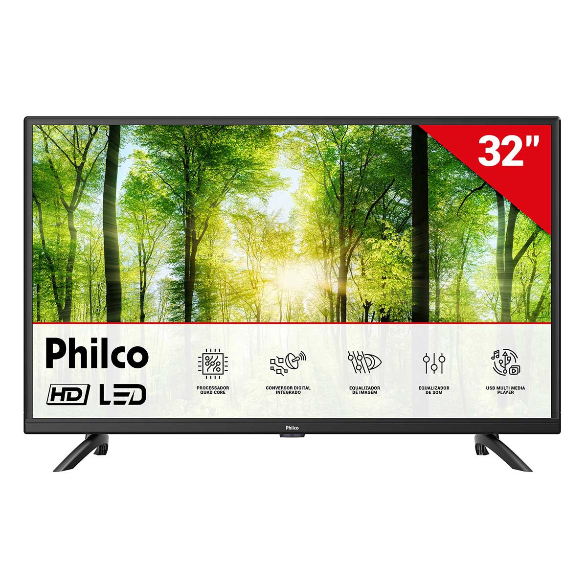 TV Philco 32 polegadas PTV32G5NDCPH HD LED com receptor digital     - Carrefour - Carrefour: As m... | Carrefour (BR)