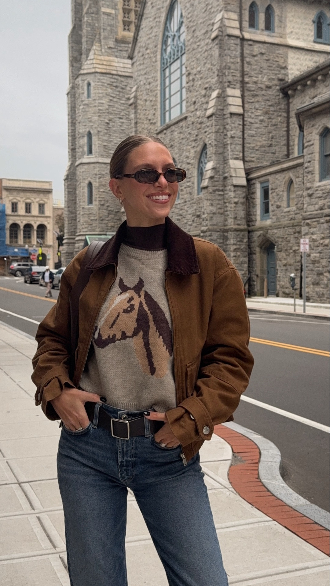 it’s giving horse girl fall 🐴 #falltrends #horsegirl #barnjacket #fallfashion #falloutfitideas #lookforless #tjmaxx