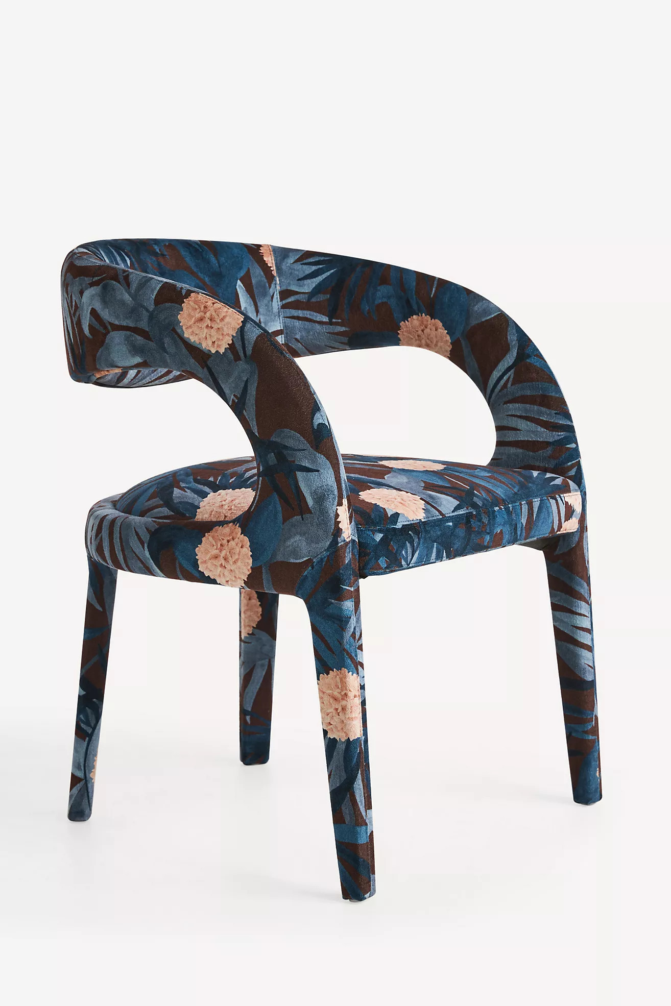 Frederica Velvet Hagen Dining Chair | Anthropologie (US)