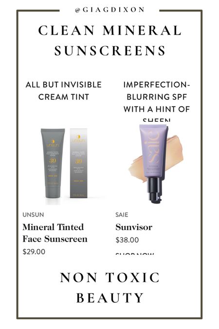 Here are #ewg approved #clean #mineral #sunscreens to fight rapid #aging, #sun spots, and #burn this #Summer!

#LTKFind #LTKSeasonal #LTKbeauty