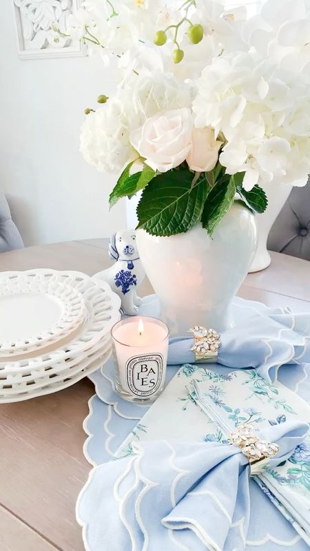 Sharing my version of those beautiful looped plates so you can see them in person 🤍 {will be on the lookout for a dupe too!} 🥰 

#LTKhome