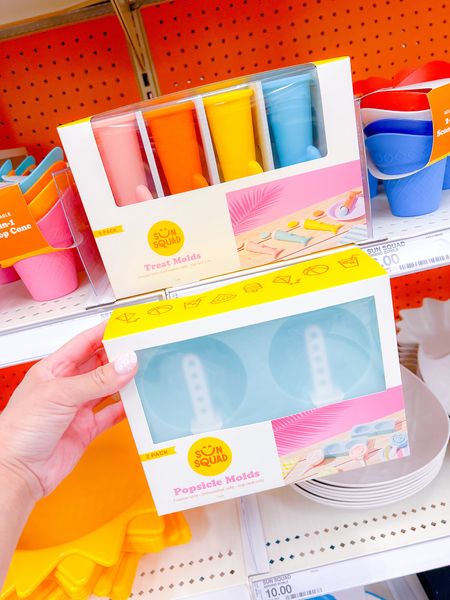 Sun Squad Ice/Popsicle Molds Target Home Sumner Party Ideas #sunsquad #targethome #targetfamily #icemolds #popsicles #summerparty #partyideas 

#LTKParties #LTKFindsUnder50 #LTKStyleTip