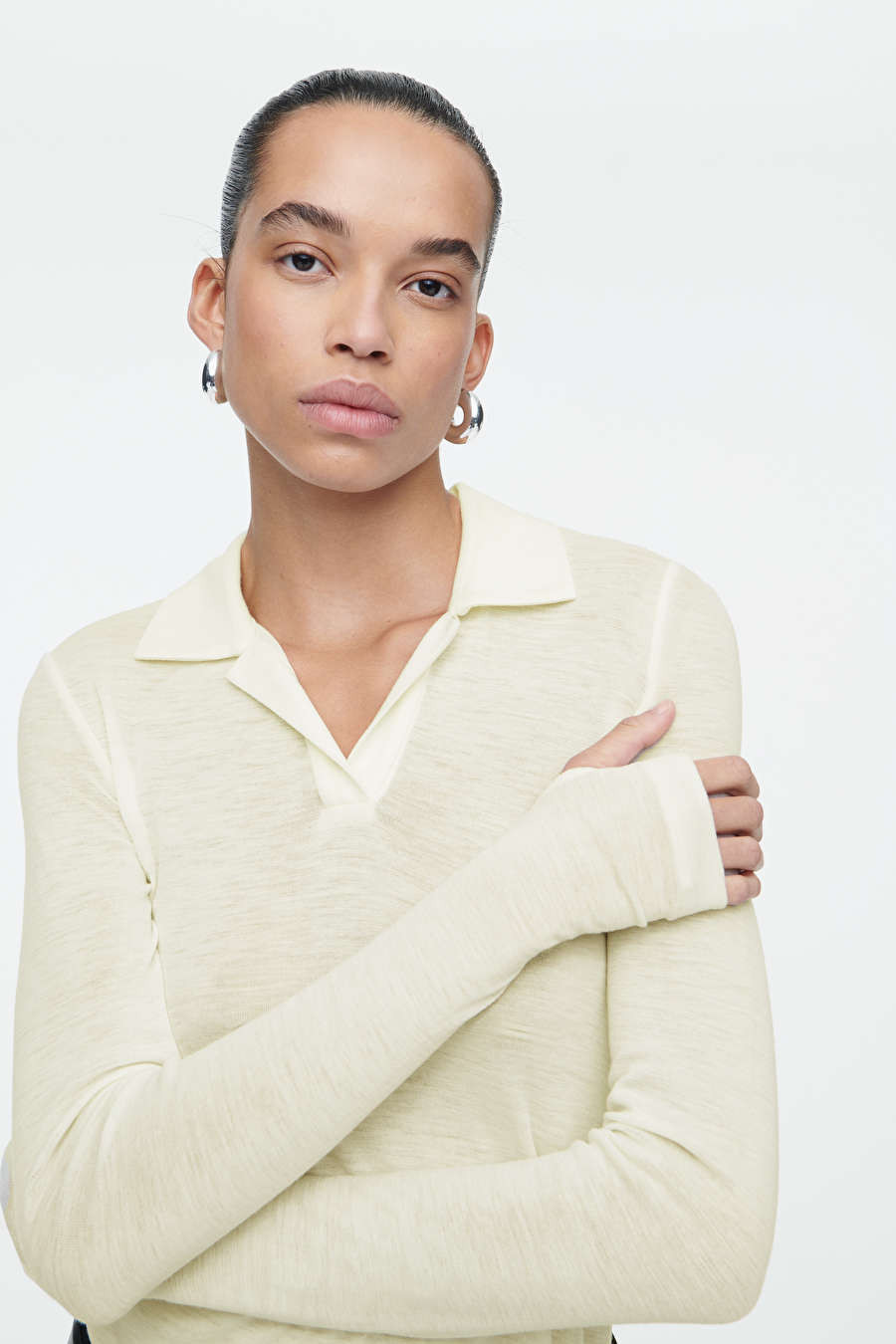 MERINO WOOL POLO SHIRT | COS UK