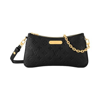 Louis Vuitton Pochette Liv 'Black Monogram Embossed Empreinte Cowhide Leather' | Women's Size Onesize | GOAT