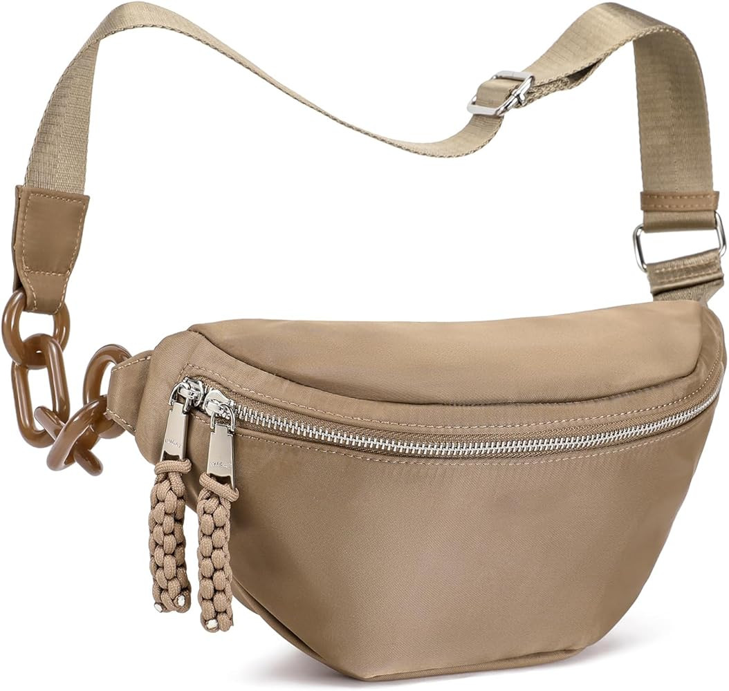 Haytijoe Bum Bag Plus Size Fanny Pack for Women Fashion Waist Pack Travel Crossbody Bags Belt Bag... | Amazon (US)