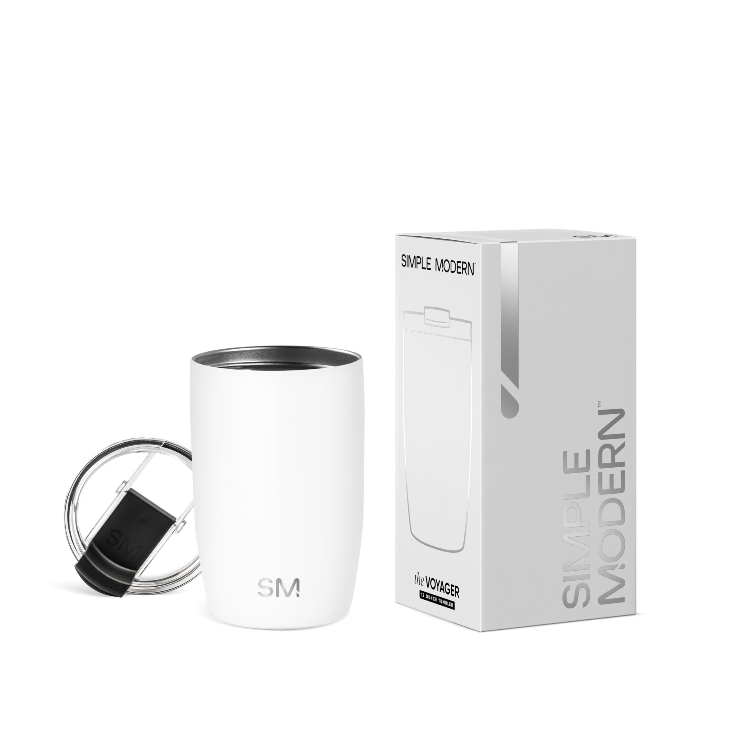 Simple Modern Travel Coffee Mug Tumbler with Flip Lid | Reusable Insulated Stainless Steel Cold B... | Amazon (US)