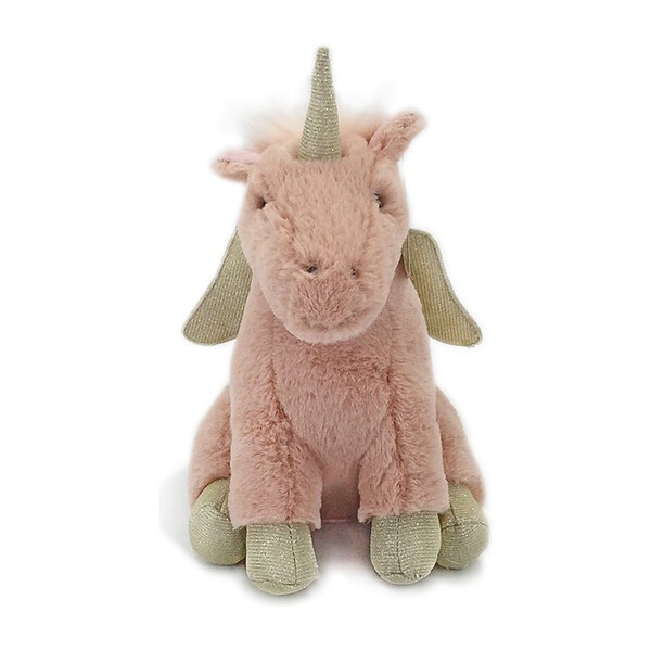 Uliana Plush Unicorn, Pink | Maisonette