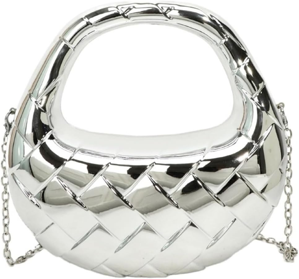 Acrylic Handbags for Women Cute Acrylic Clutch Small Unique Purse Trendy Metal Evening Bag for Pa... | Amazon (US)