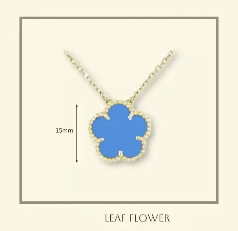 15mm Fashion Classic 4/Four Leaf Clover Necklaces Pendants Mother-of-Pearl Stainless Steel Plated... | DHGate