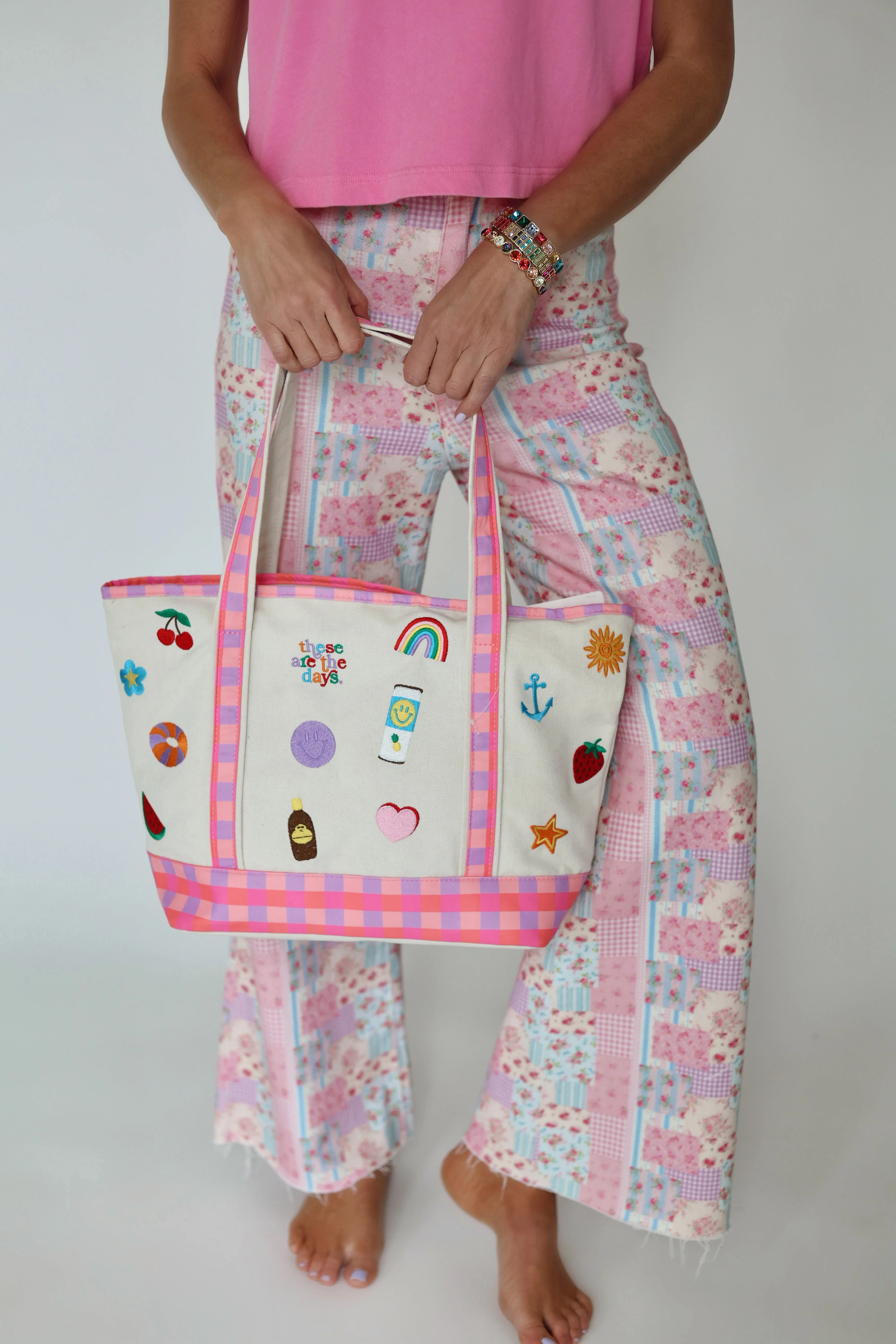 Summer Days Large Tote | Poppy & Pine