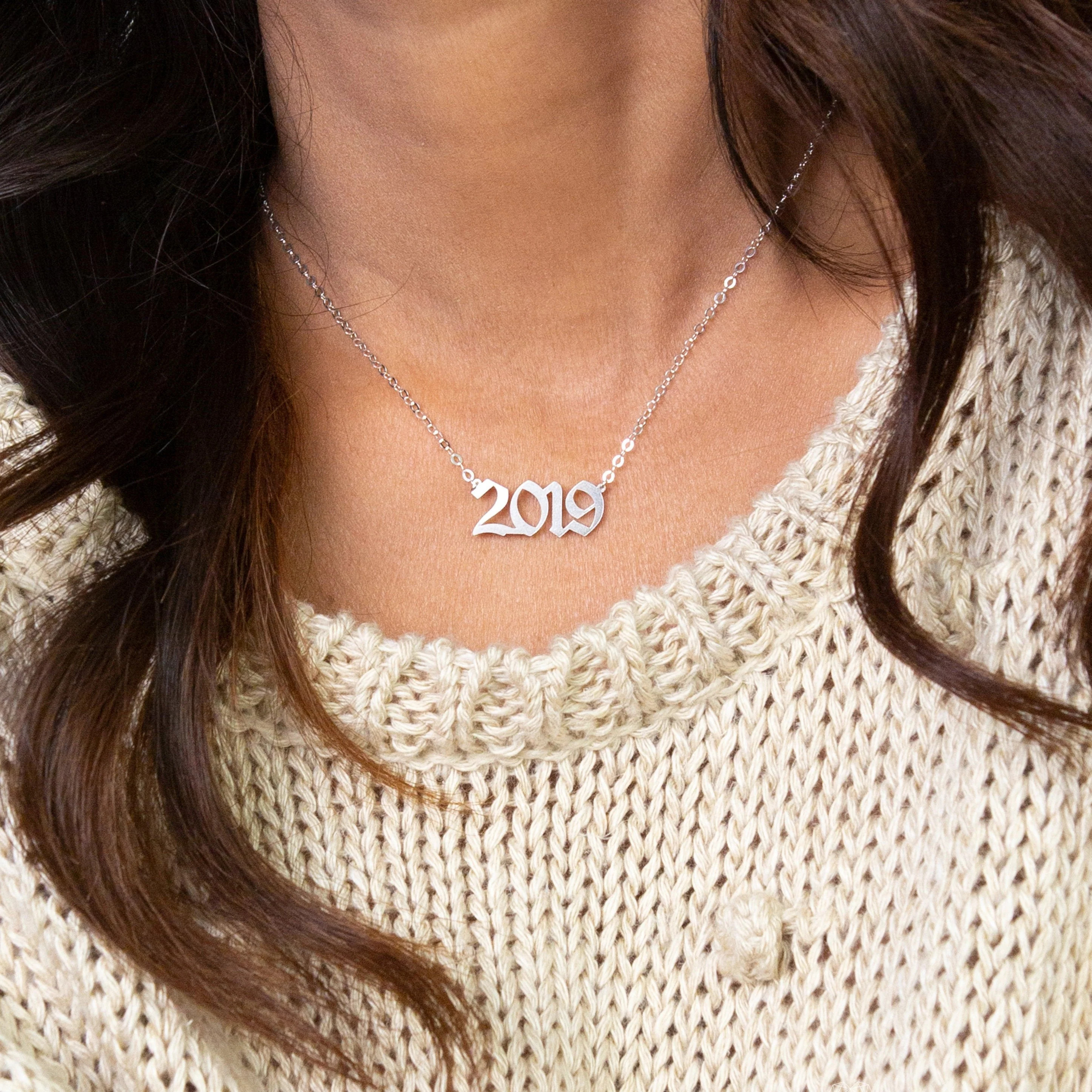 Year Necklace | Caitlyn Minimalist