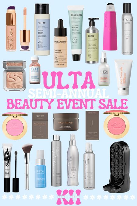 Ulta semi annual beauty event sale!! Todays deals!! Up to 50% off!! 

Beauty, makeup, hair products, hair care, Ulta beauty sale, sale alert

#LTKsalealert #LTKbeauty #LTKSeasonal