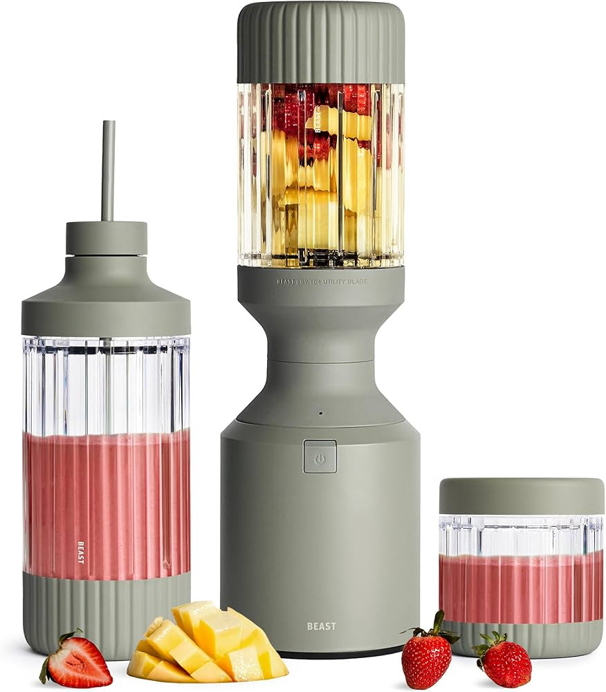 Beast Mega 1200 Plus | Premium Countertop Blender | Smoothies, Shakes, Sauces, Dips, Soups | Blen... | Amazon (US)