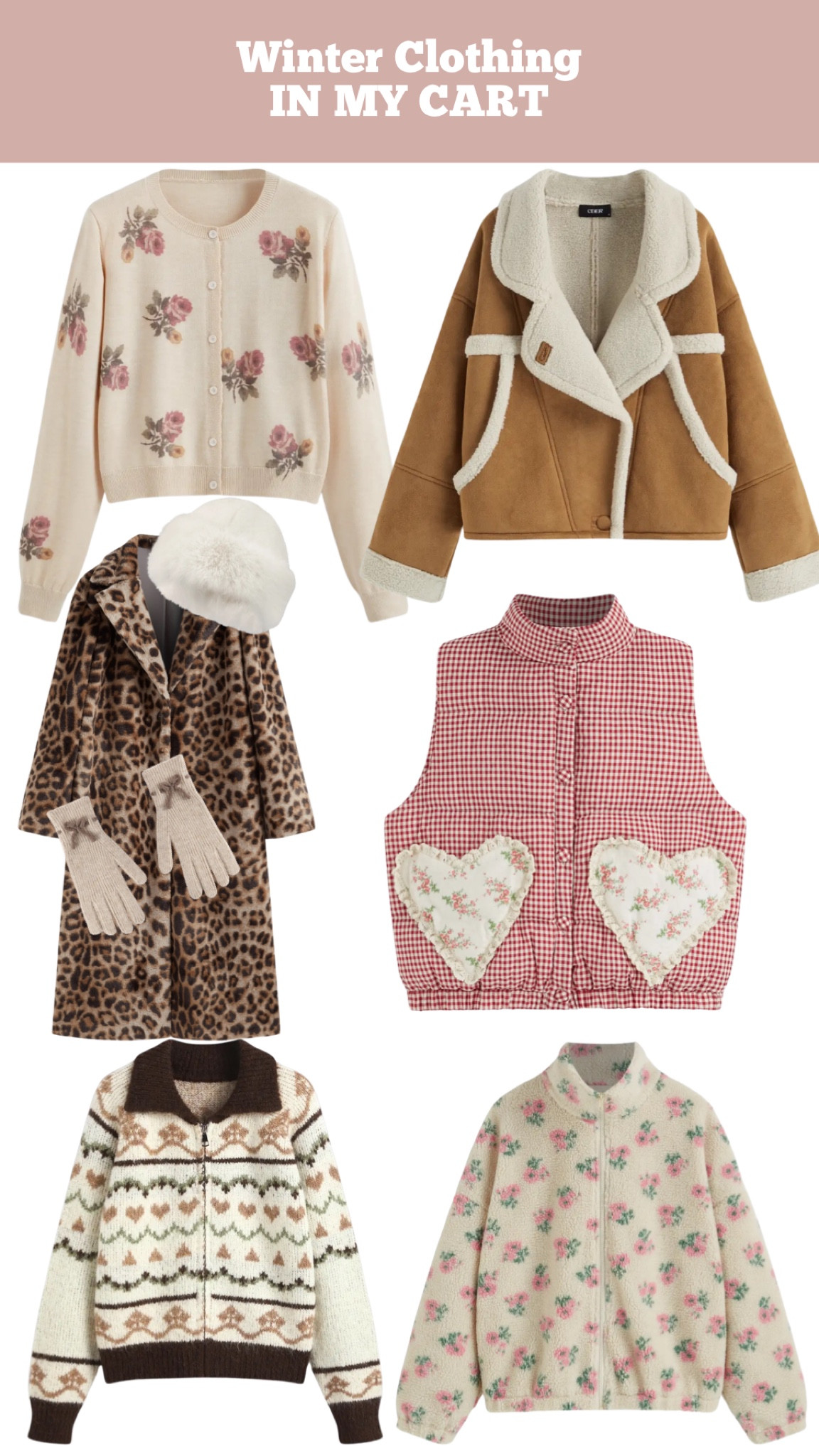 Coziest winter finds! 🎀