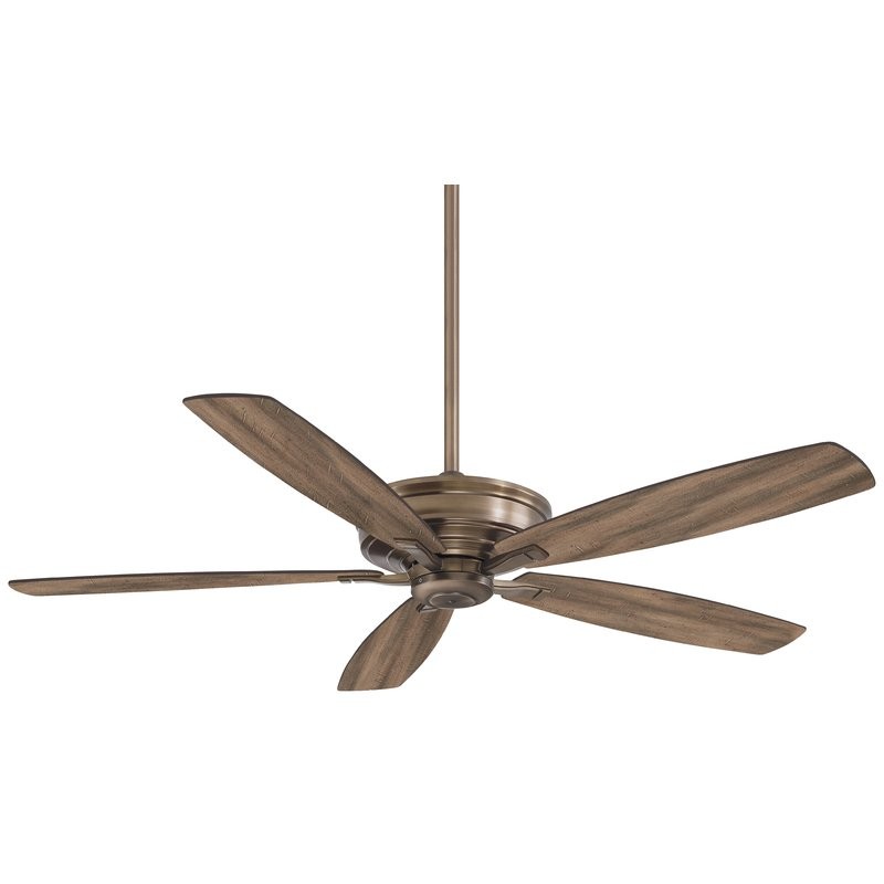 60" Kafe 5 Blade Ceiling Fan with Remote | Wayfair North America