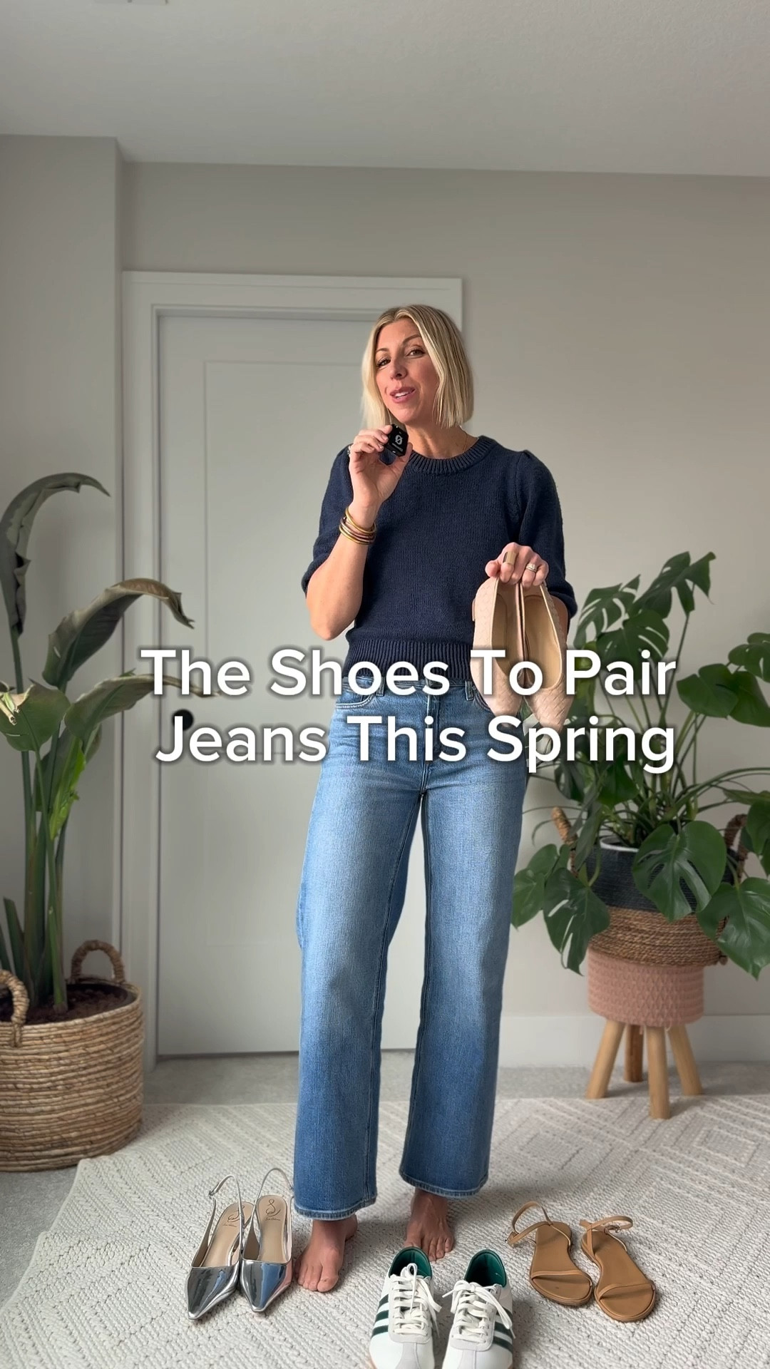 Shoes for spring + how they effortlessly pair with wide leg, straight leg, or cropped glare jeans this spring 👏🏻
These are all so versatile 

#LTKOver40 #LTKWatchNow #LTKStyleTip