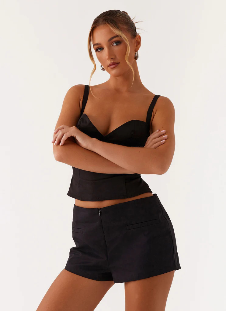 Nia Micro Short - Black | Peppermayo (Global)