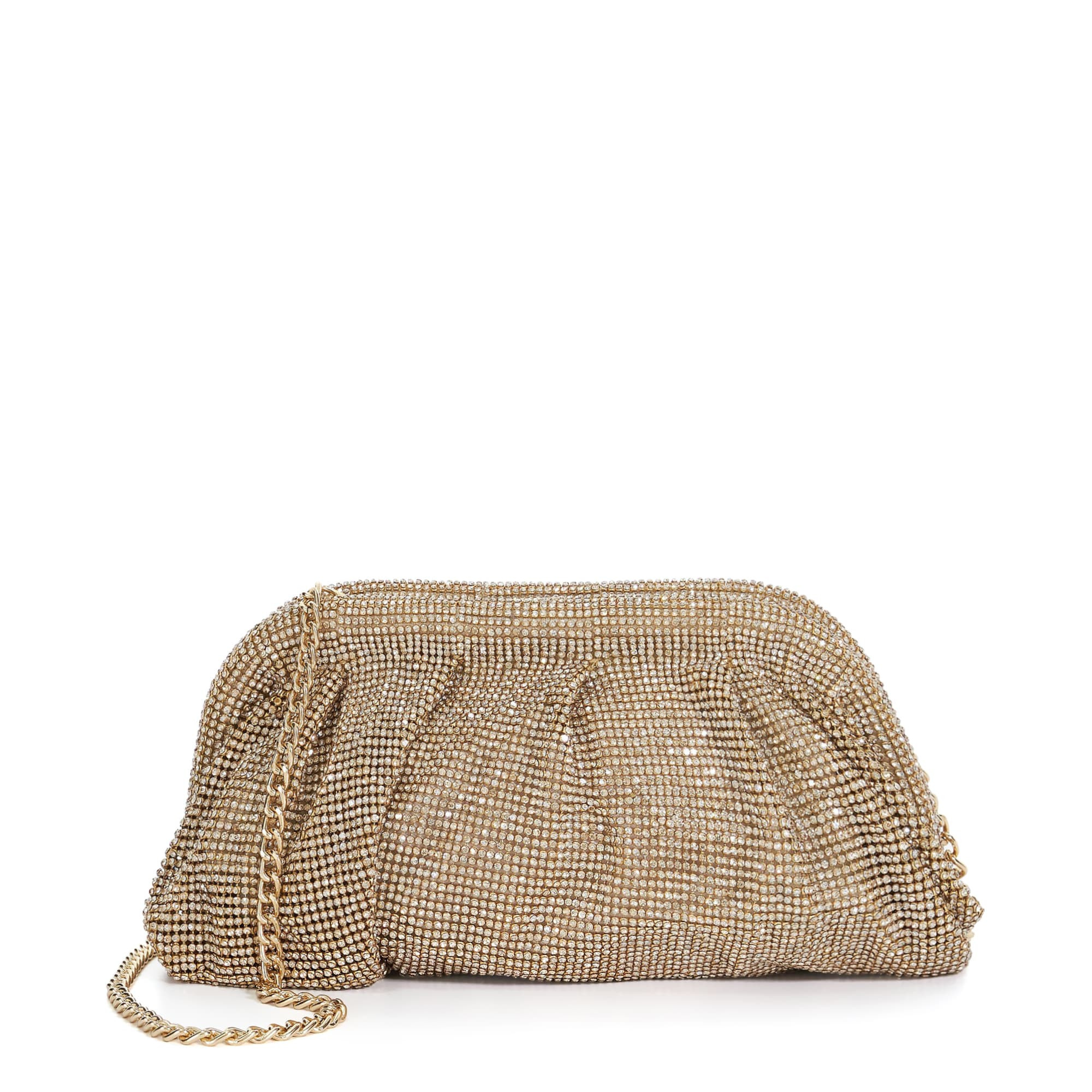Elegent Embellished Mesh Clutch Bag | Dune (EU)