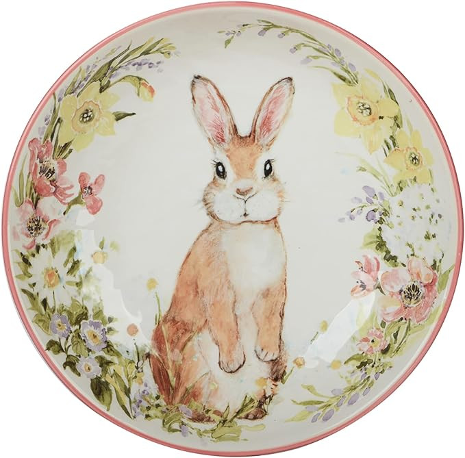 Certified International Easter Garden 10.75" Dinner Plate, Set of 4, Multicolored, Large | Amazon (US)
