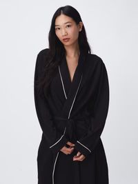 Jersey Robe - Black | For Days