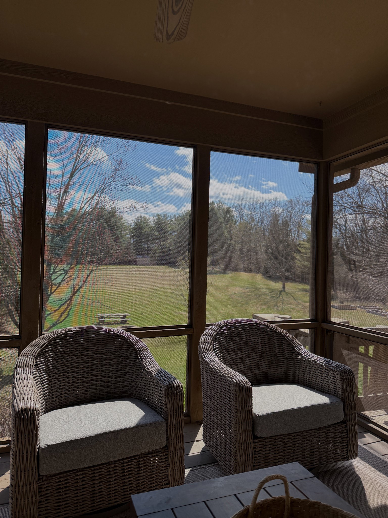 Outdoor chairs that glide / swivel! Adore them so much b 

#LTKSeasonal #LTKHome