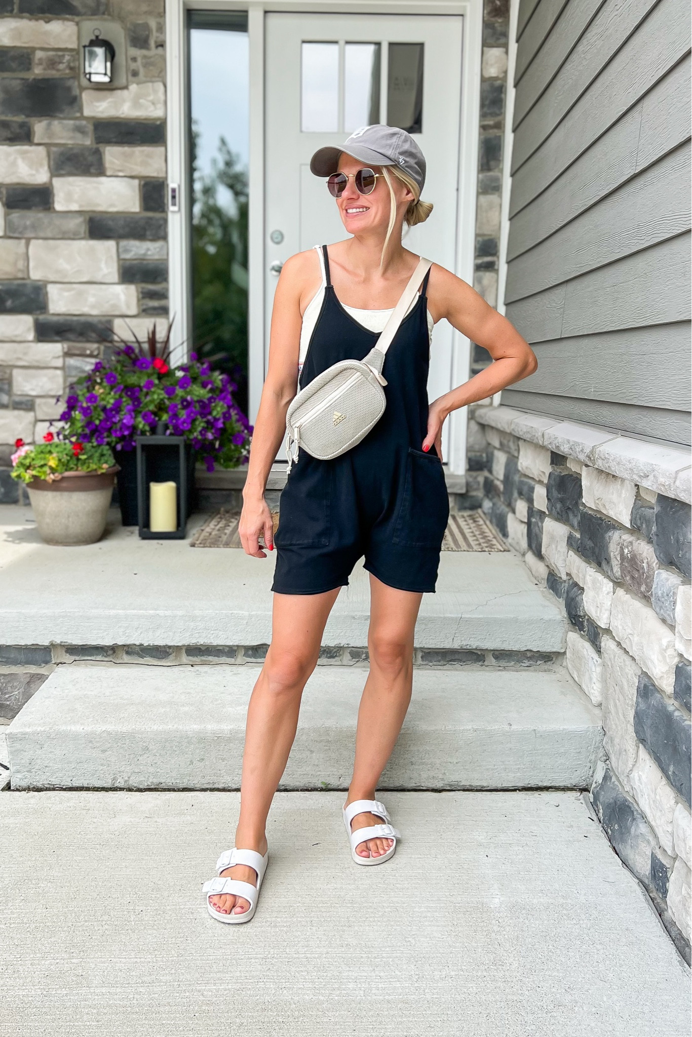 What I wore this week for our last pool day of summer. Romper- small || bathing suit- smalll

#LTKStyleTip #LTKSwim #LTKFindsUnder50