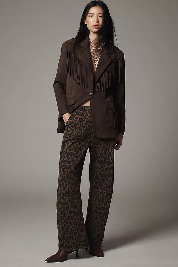 Le Jean Utility Soft Barrel Pants | Anthropologie (US)