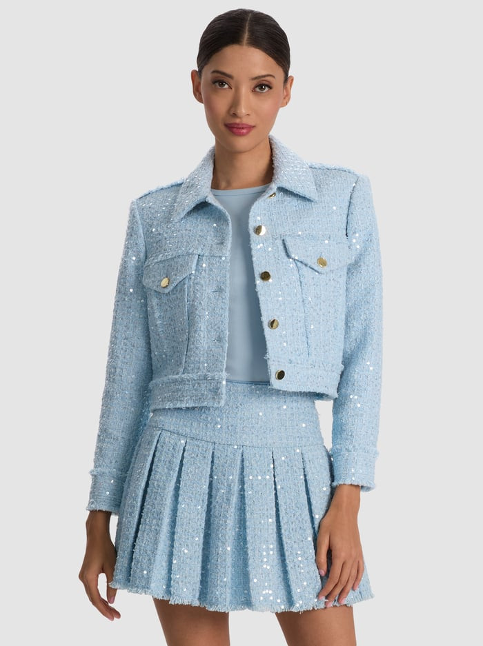 CHLOE TWEED JACKET | Alice + Olivia