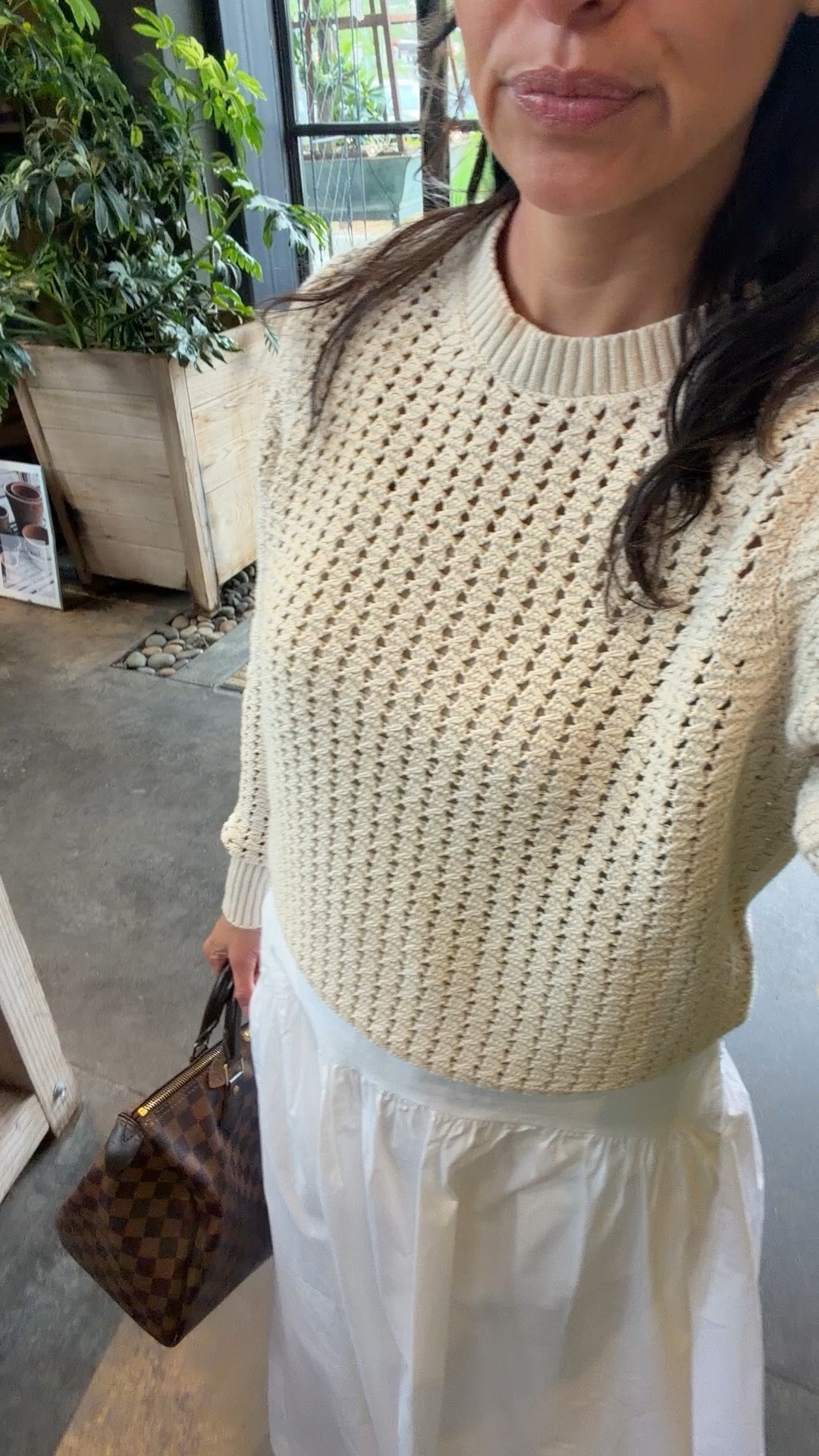 Easy spring outfit inspo 
My sweater is last year from Gap but linked this years version. 
My skirt is 35% off!

#LTKSaleAlert #LTKootd #LTKPetite